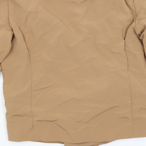 New Look Womens Brown   Jacket Blazer Size 8