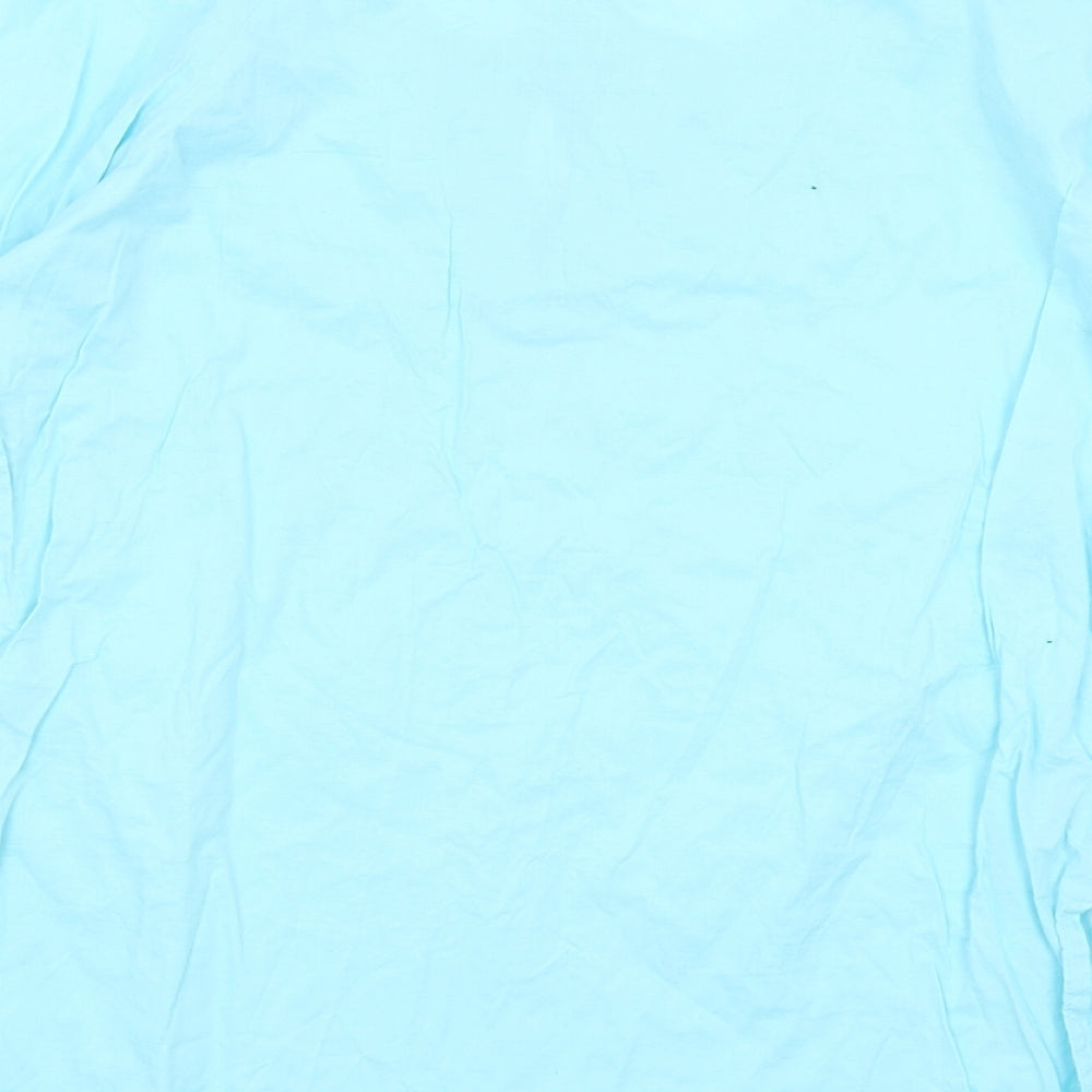 Jac Womens Blue   Basic Blouse Size 14