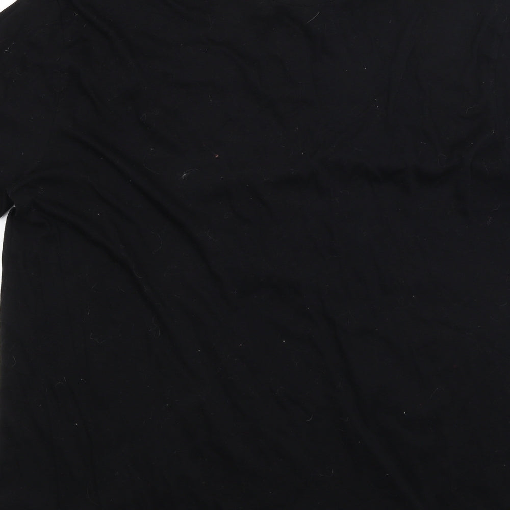 Peacocks Mens Black    T-Shirt Size 2XL