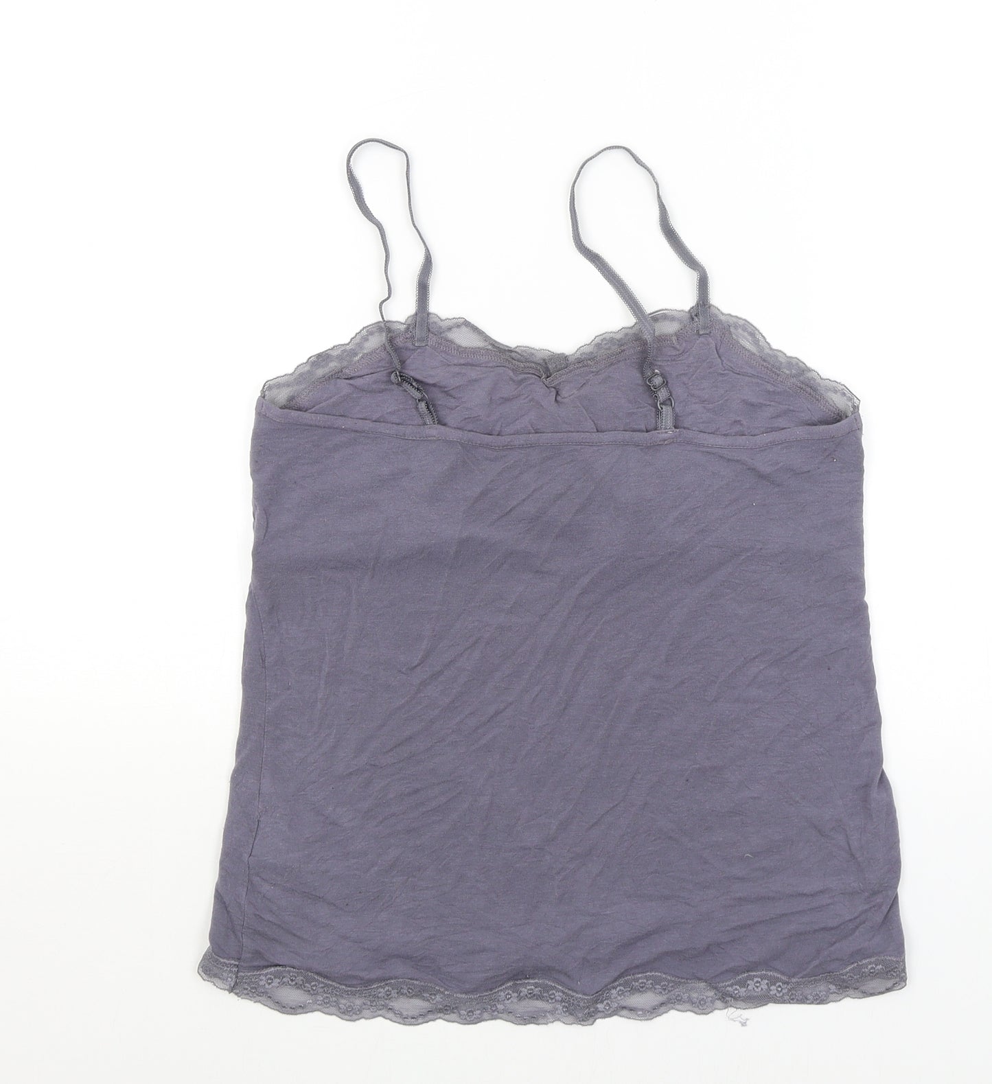 Love to Lounge Womens Grey Solid  Top Pyjama Top Size S