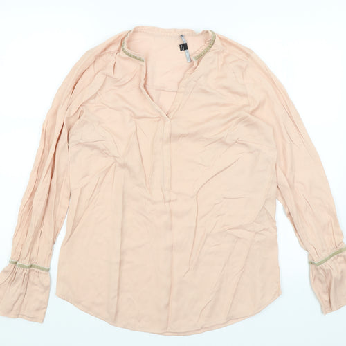 Comma Womens Pink   Basic Blouse Size 16