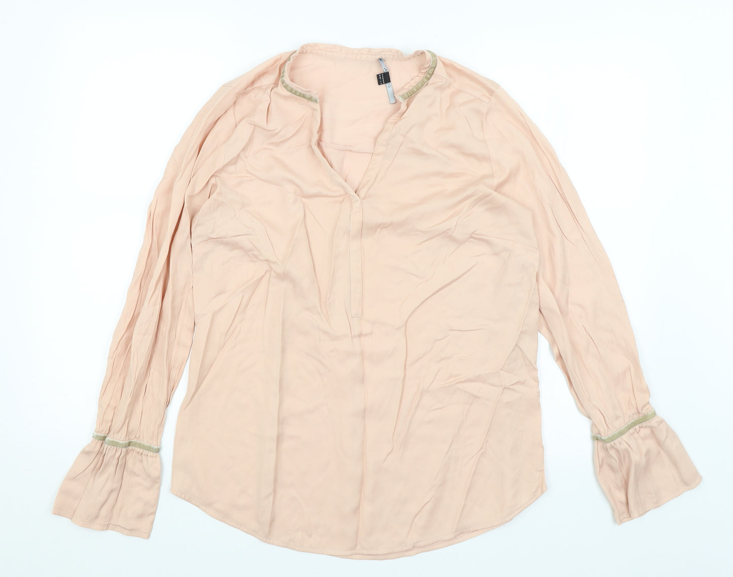 Comma Womens Pink   Basic Blouse Size 16