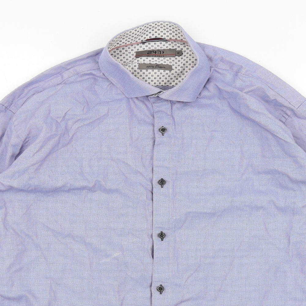 Jeff Banks Mens Blue    Dress Shirt Size M