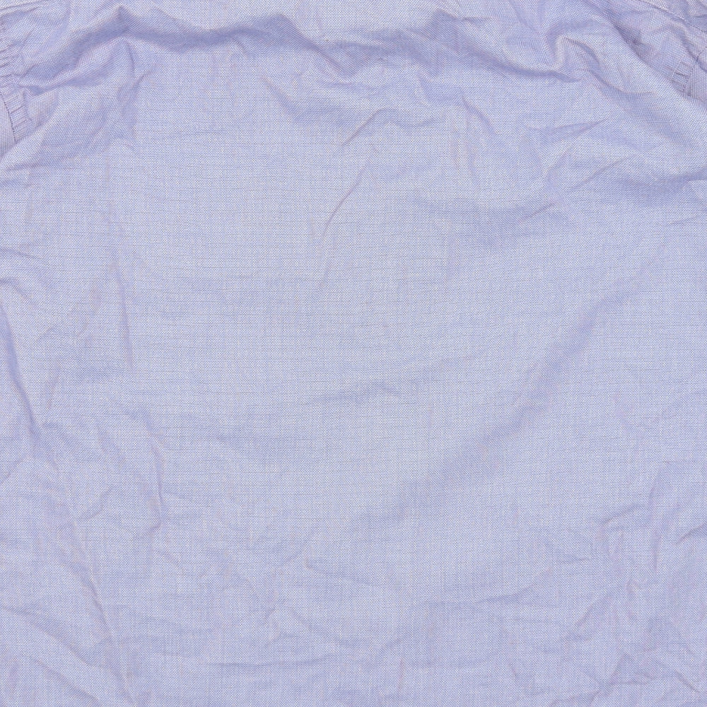 Jeff Banks Mens Blue    Dress Shirt Size M