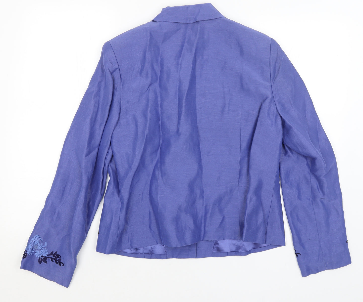 Monsoon Womens Blue   Jacket Blazer Size 16