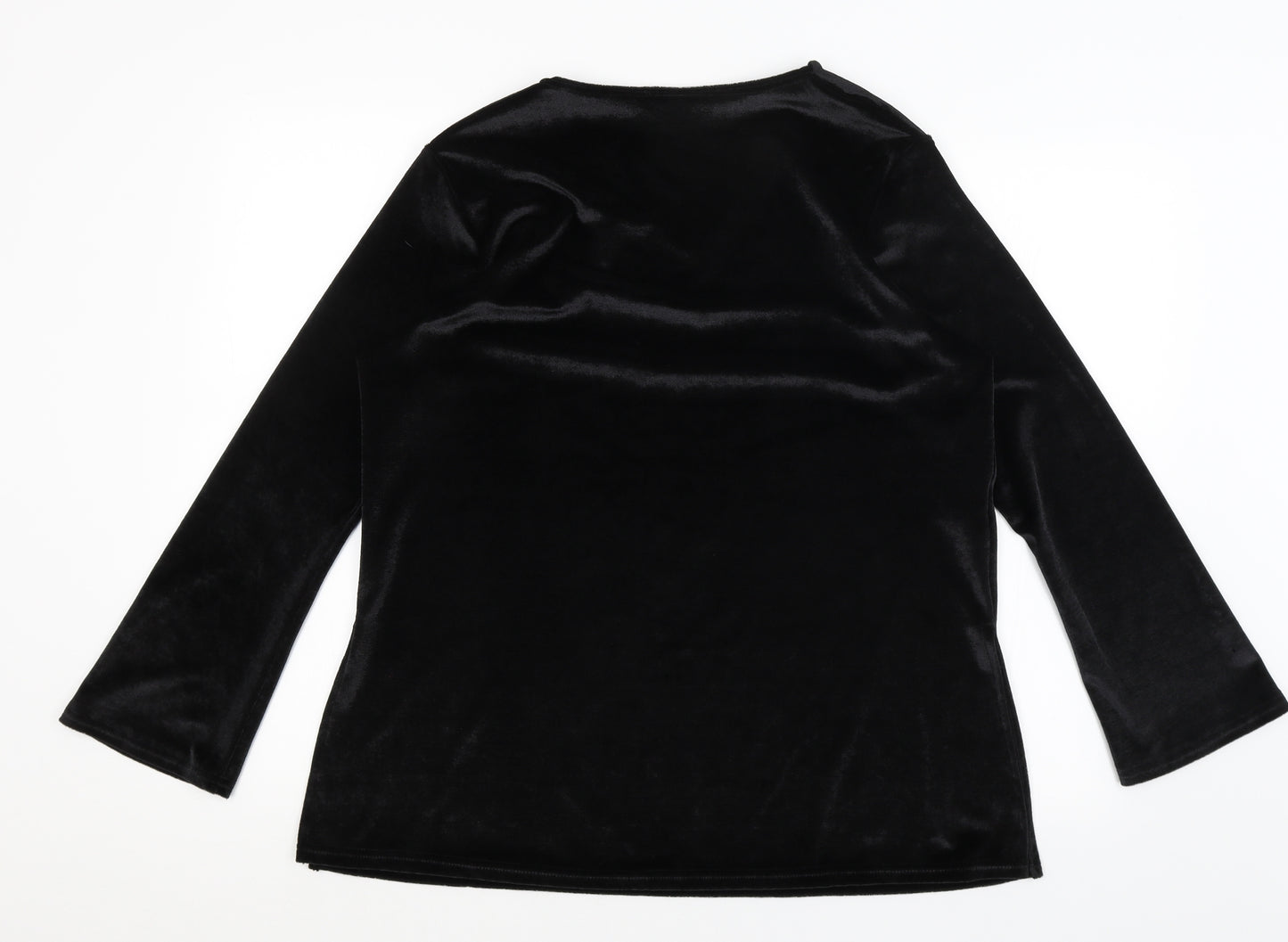 New Look Womens Black   Basic T-Shirt Size 16