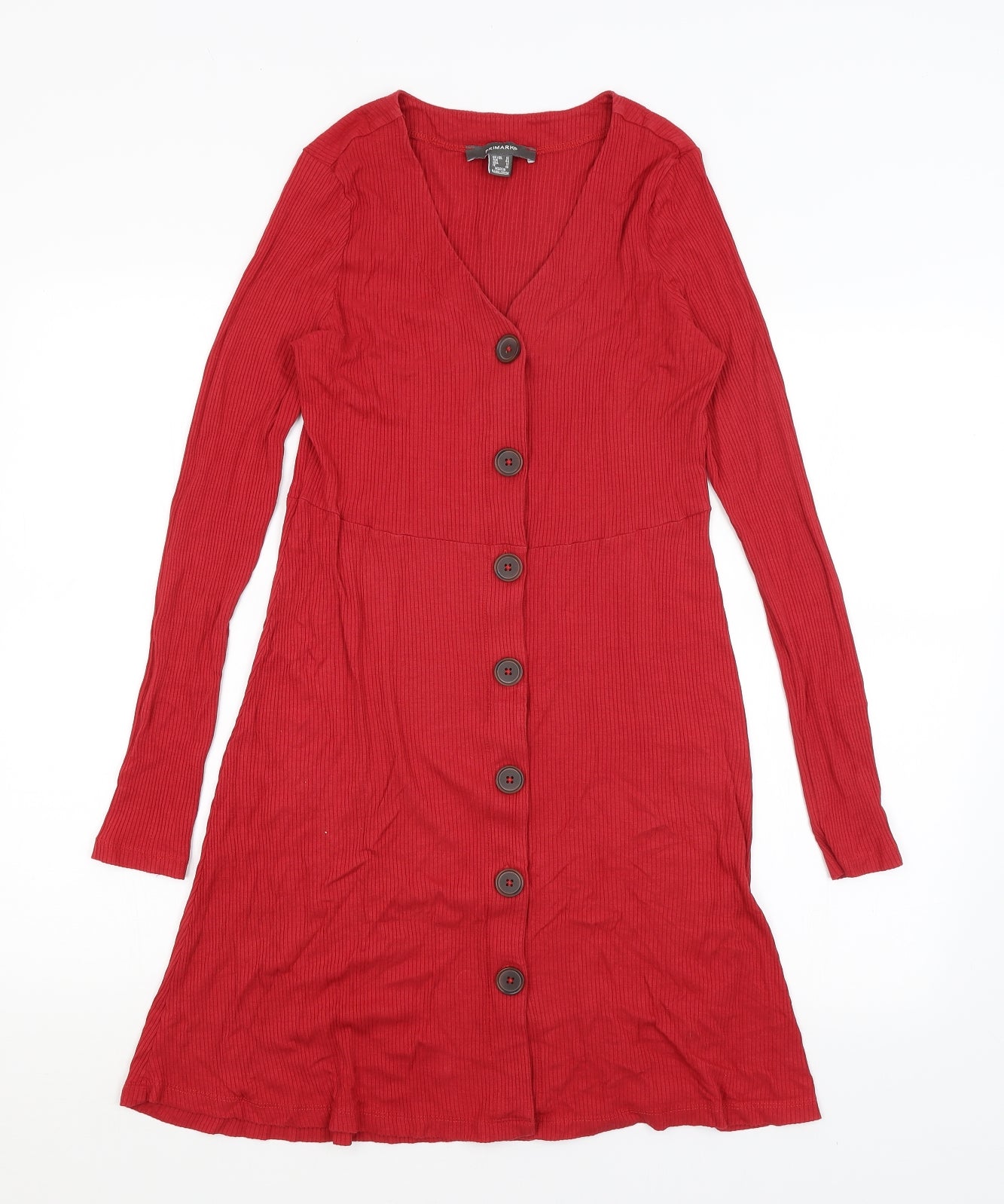 Primark Womens Red   Jumper Dress  Size 16