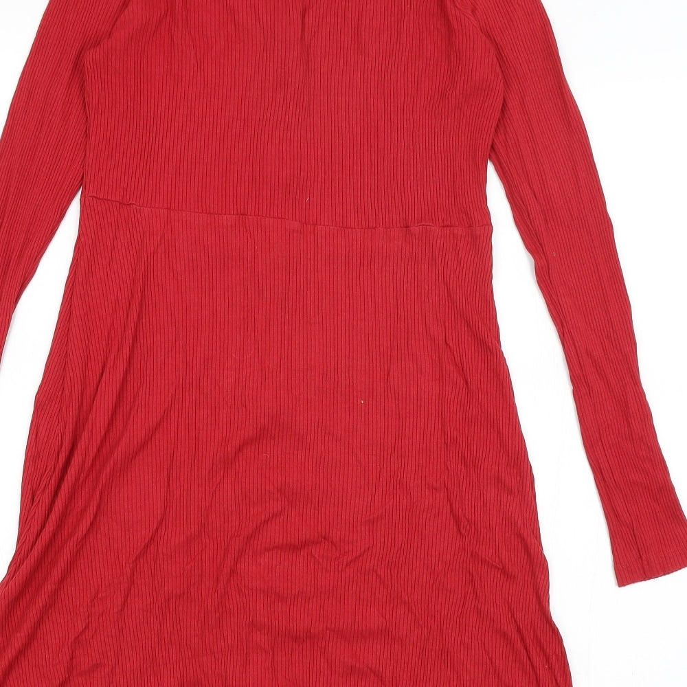 Primark Womens Red   Jumper Dress  Size 16