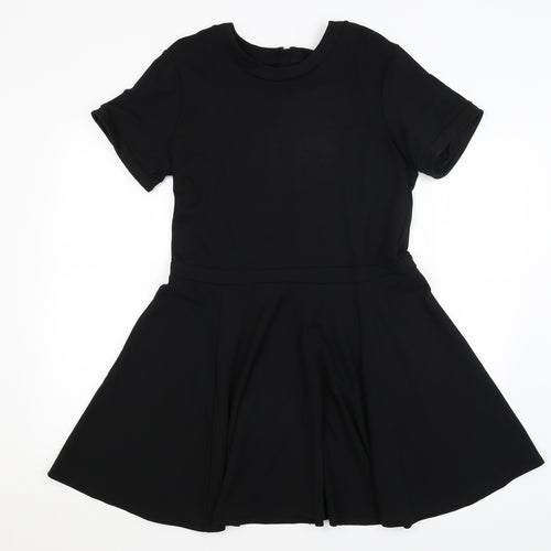 H&M Womens Black   Fit & Flare  Size L