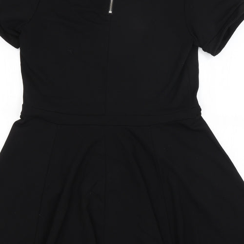 H&M Womens Black   Fit & Flare  Size L