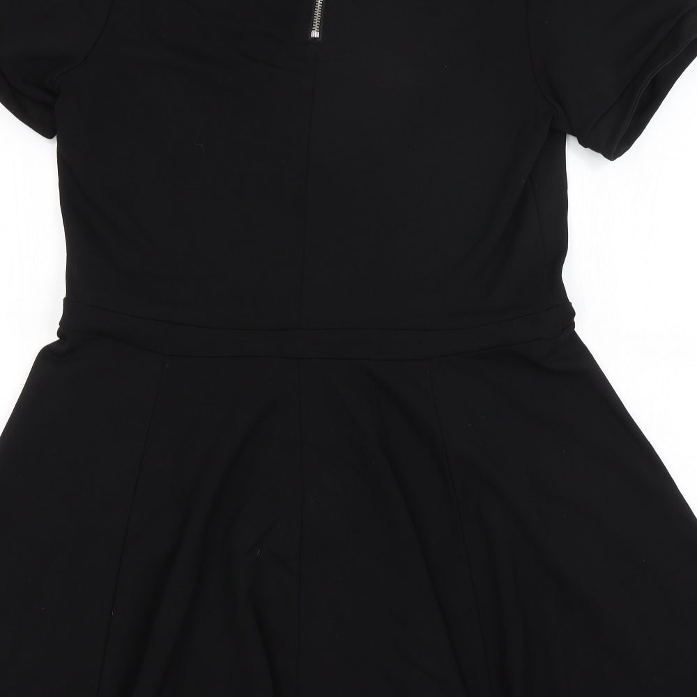H&M Womens Black   Fit & Flare  Size L