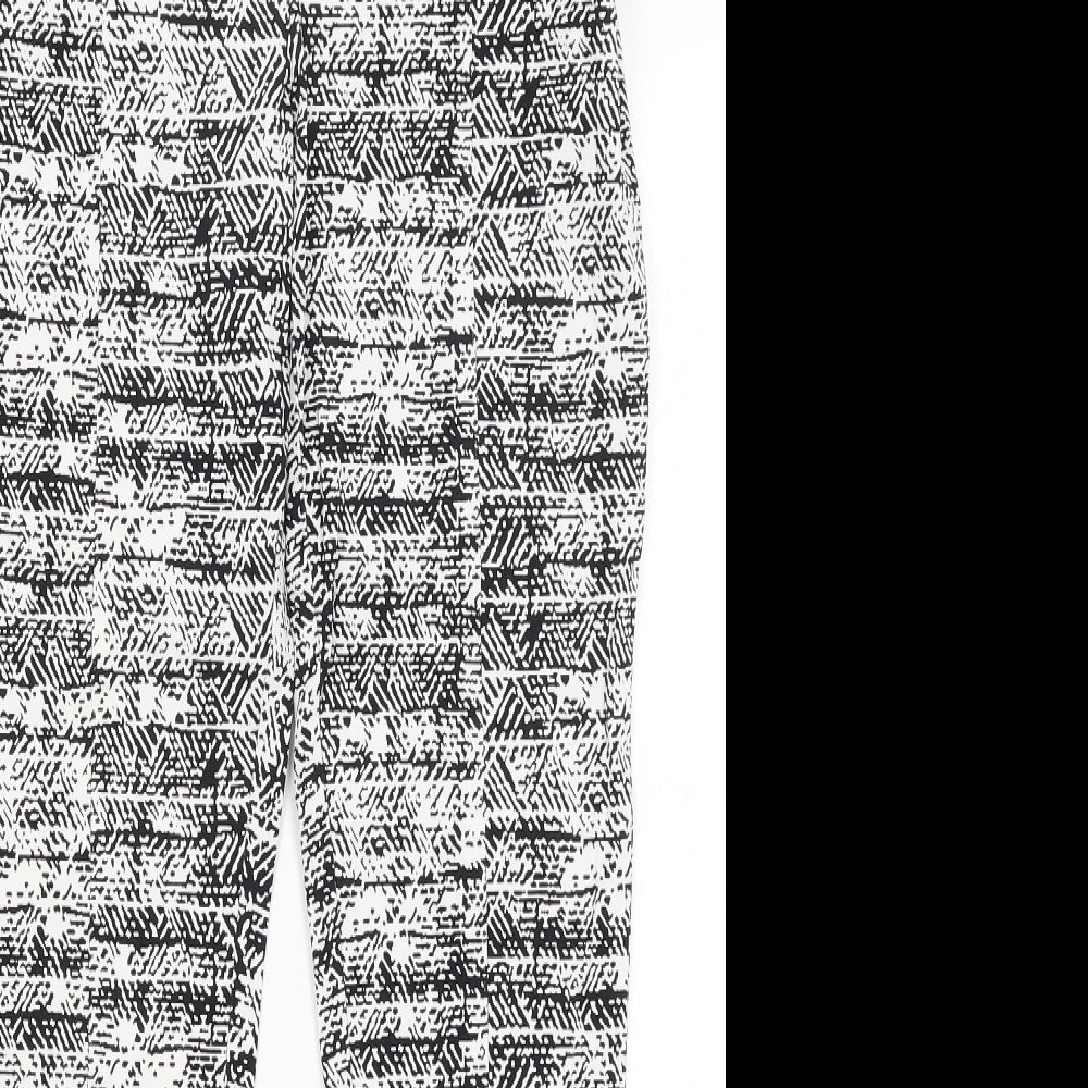 Atmosphere Womens White   Capri Trousers Size 16 L27 in