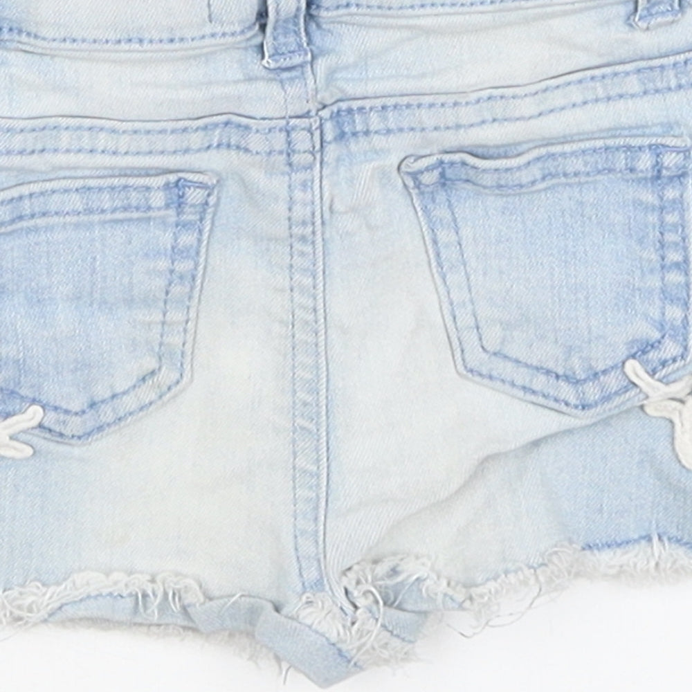 Denim Co Baby Blue   Cropped Trousers Size 12-18 Months