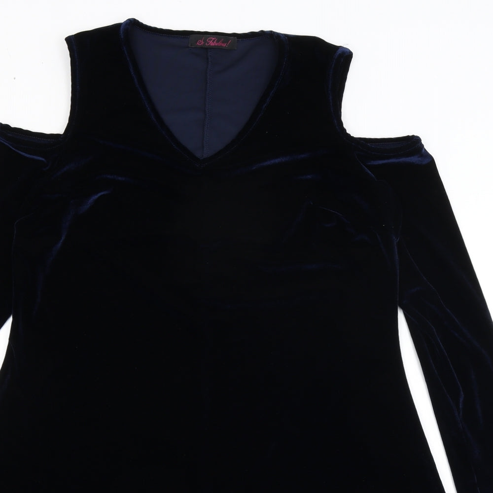 So Fabulous Womens Blue   A-Line  Size 16