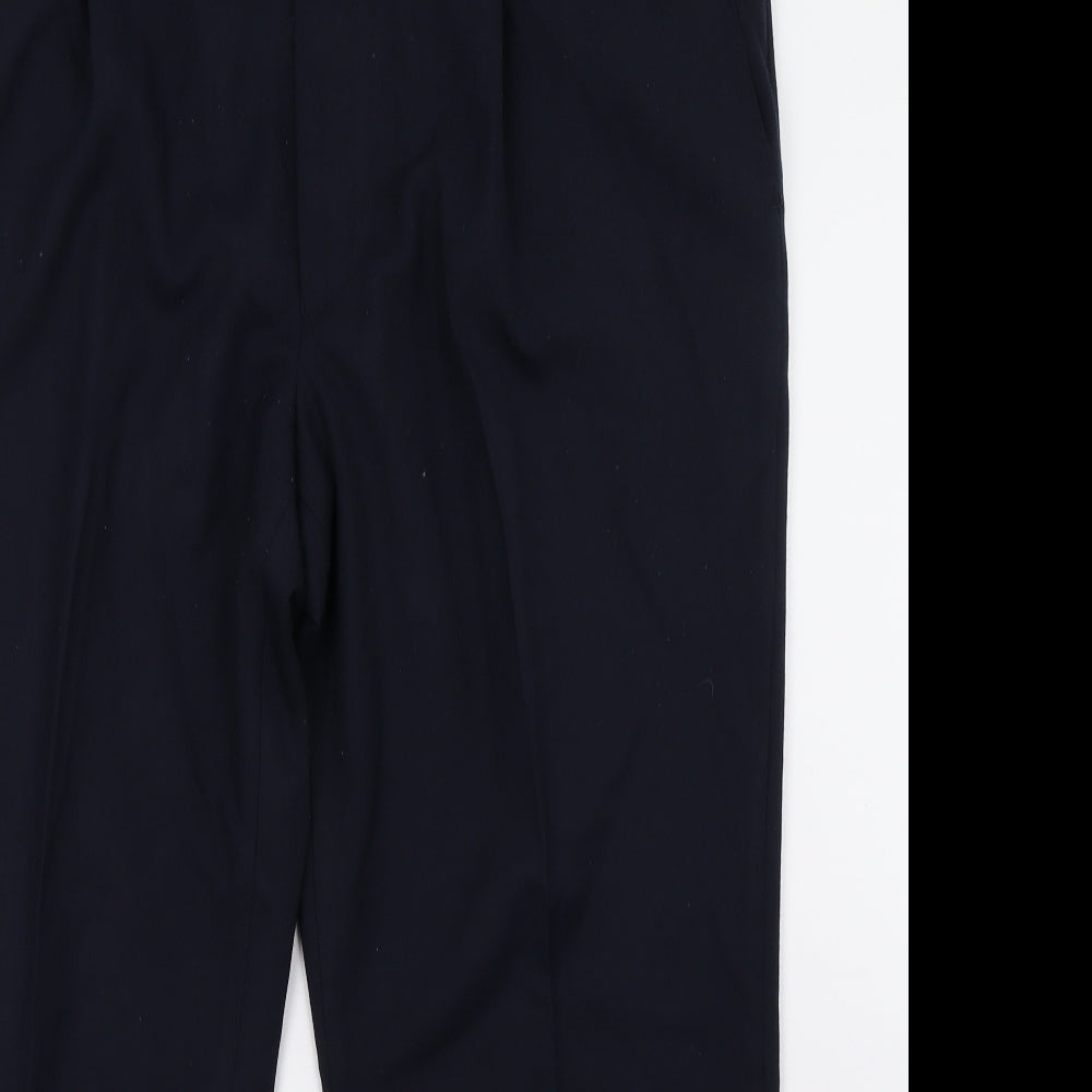 Marks and Spencer Mens Blue   Trousers  Size 44 in L29 in