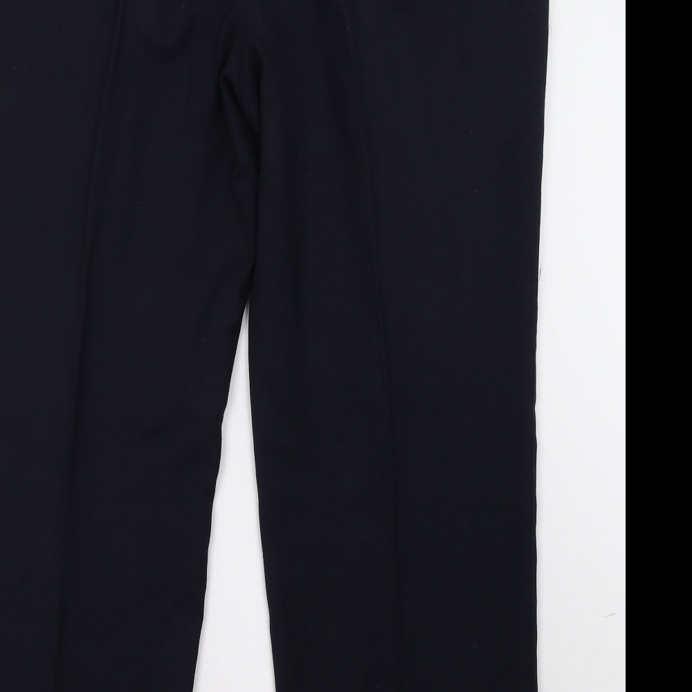Marks and Spencer Mens Blue   Trousers  Size 44 in L29 in