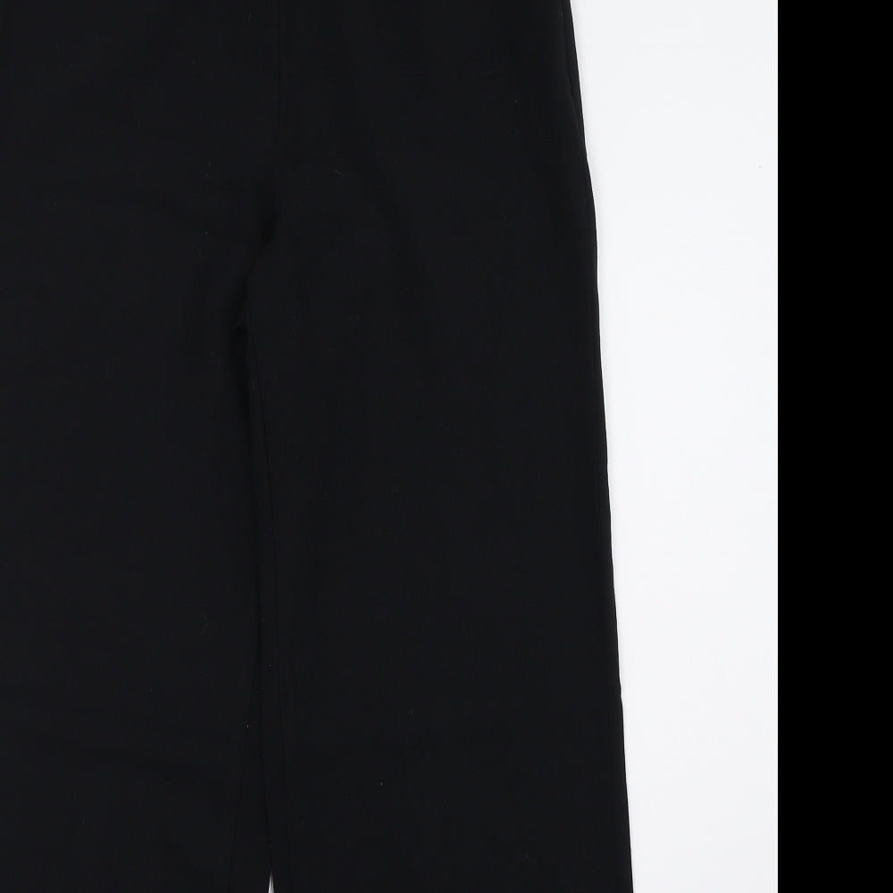 Marks and Spencer Womens Black   Trousers  Size 10 L31 in