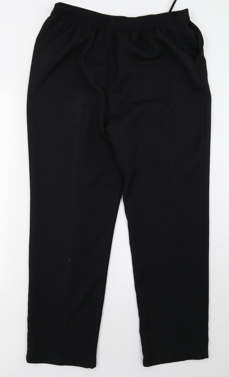 Matalan Womens Black   Trousers  Size 14 L29 in
