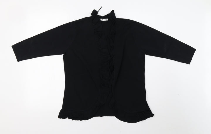 Berkertex Womens Black Jacket Blazer Size 16