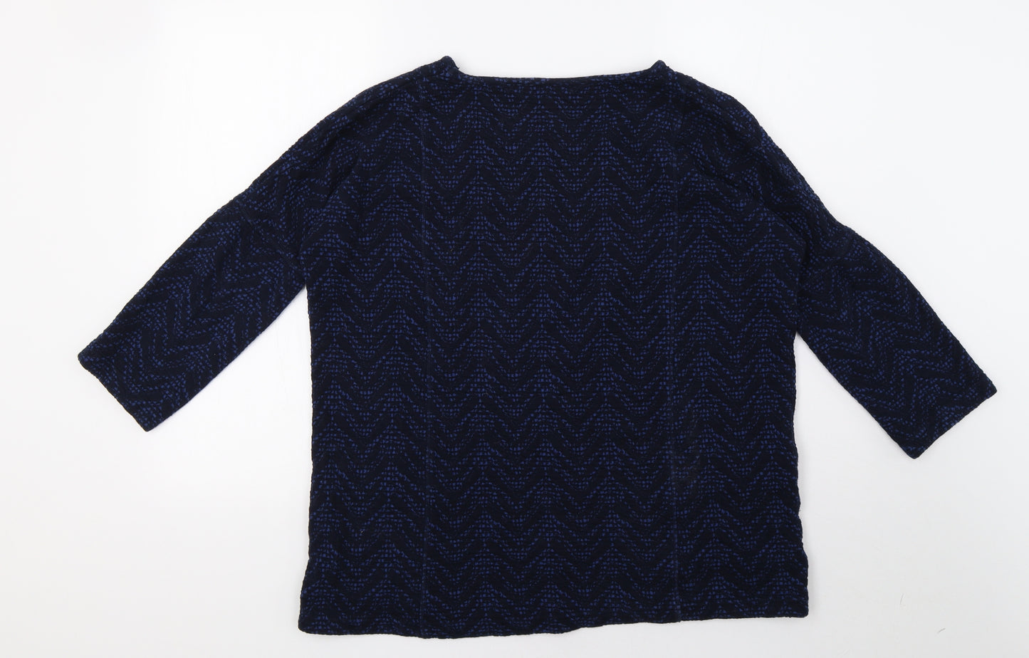 Adini Womens Blue   Pullover Sweatshirt Size M