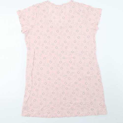 marks and Womens Pink Polka Dot   Pyjama Top Size 14