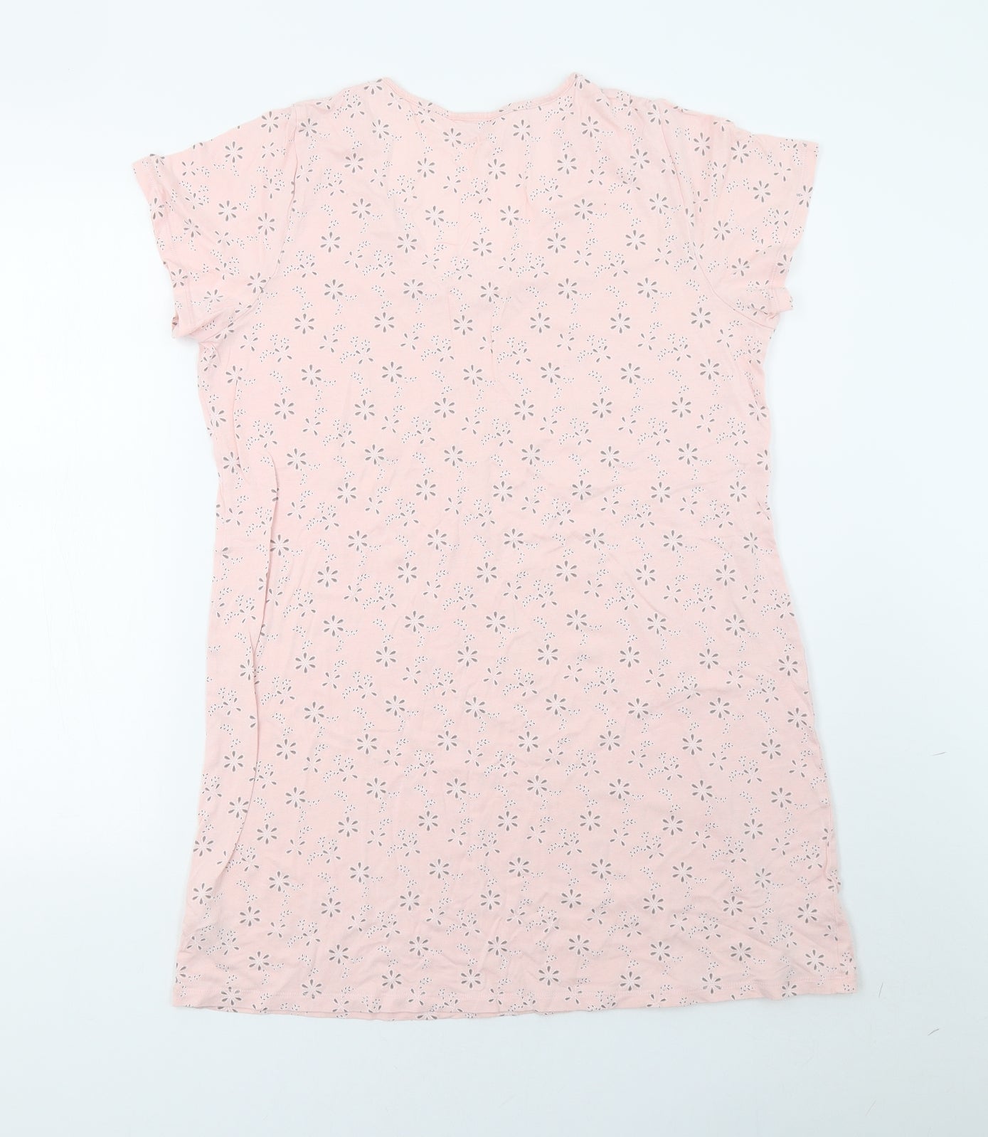 marks and Womens Pink Polka Dot   Pyjama Top Size 14