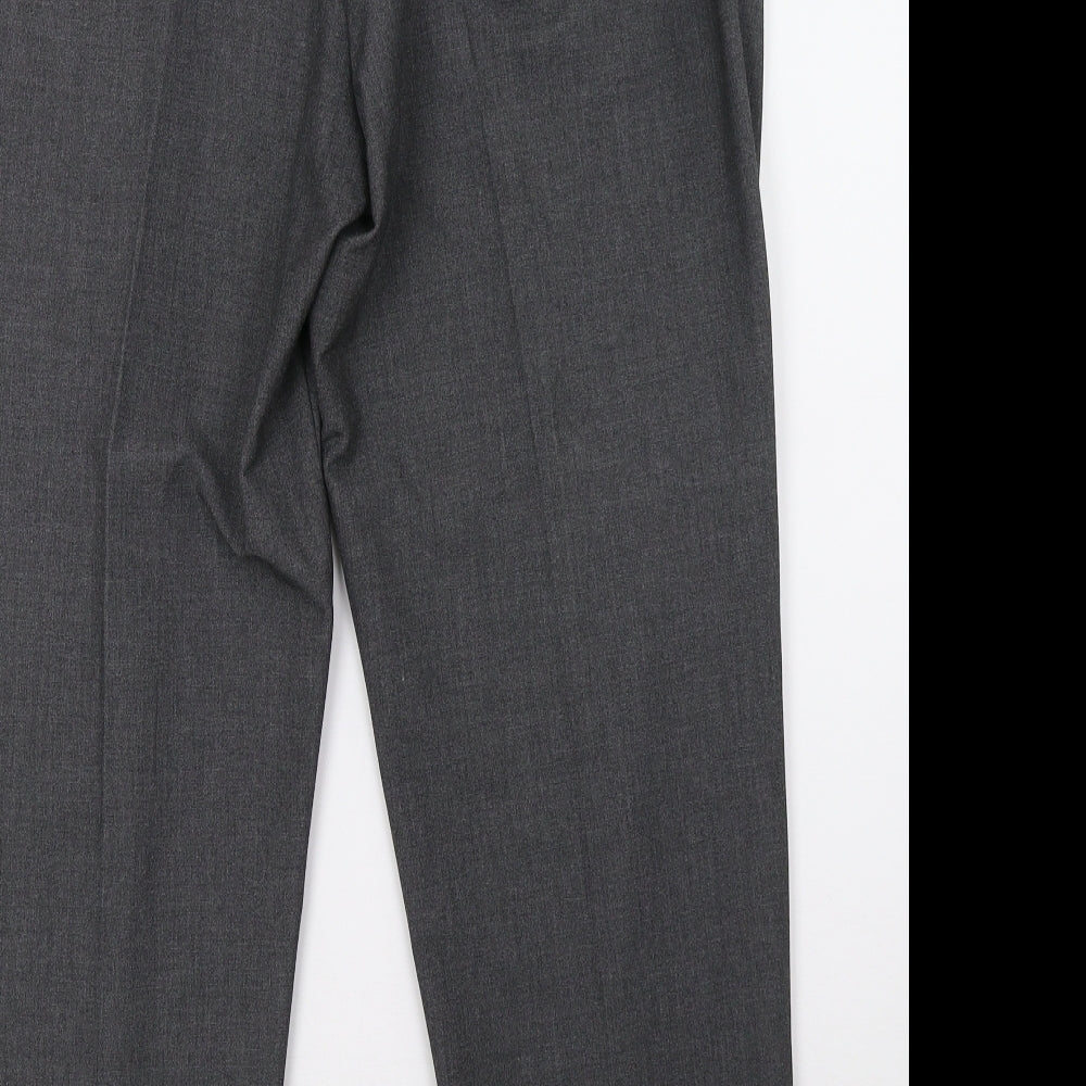 Berkertex Womens Grey   Trousers  Size 14 L30 in