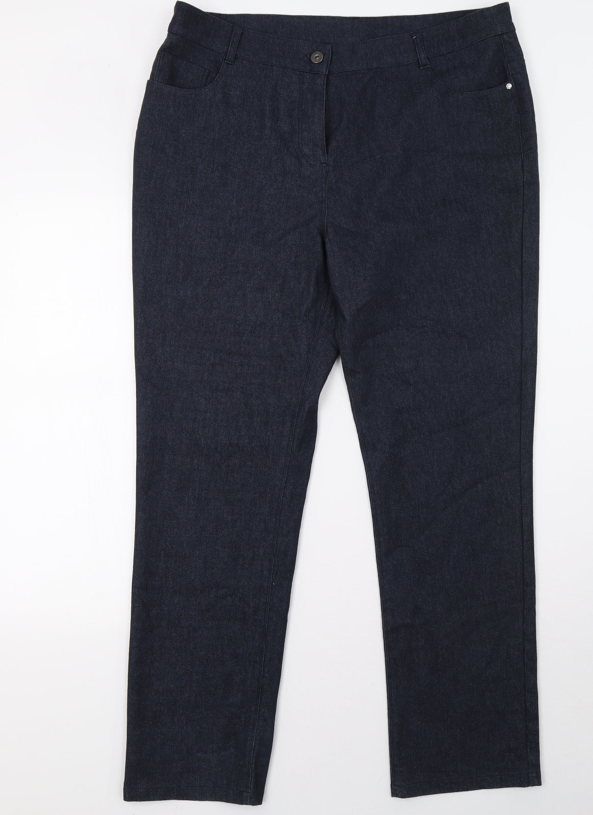 preview Womens Blue   Trousers  Size 18 L31 in
