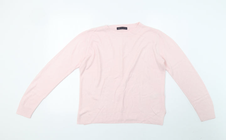 Marks and Spencer Womens Pink Knit Pullover Sweatshirt Size 14
