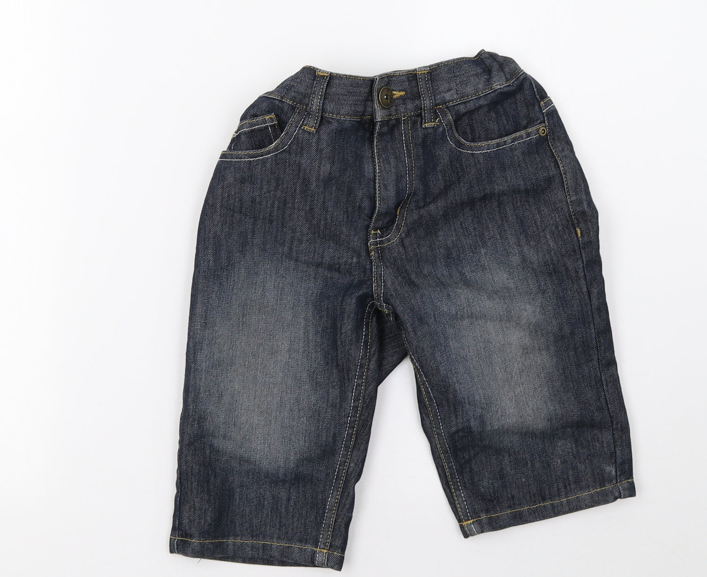 Urban Outlaws Boys Blue  Denim Straight Jeans Size 9 Months