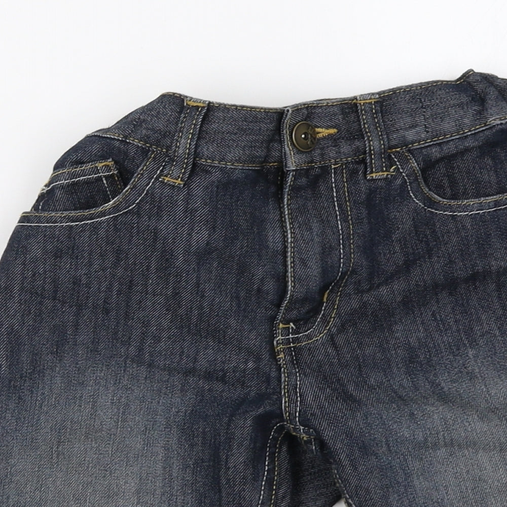 Urban Outlaws Boys Blue  Denim Straight Jeans Size 9 Months