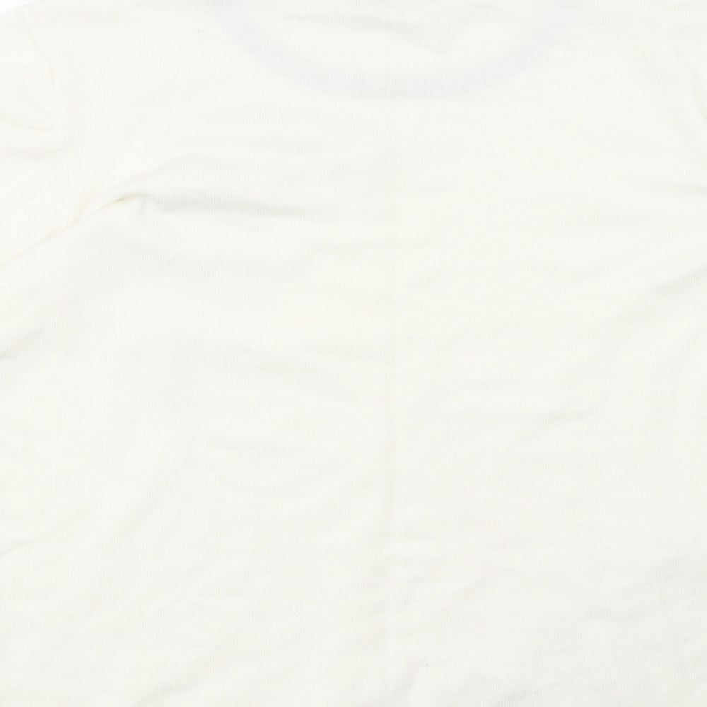 anna rose Womens White   Pullover Sweatshirt Size M