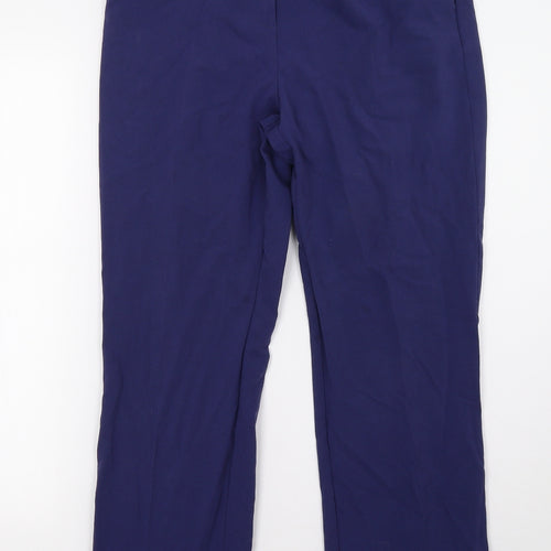 Marks and Spencer Womens Purple   Trousers  Size 12 L30 in