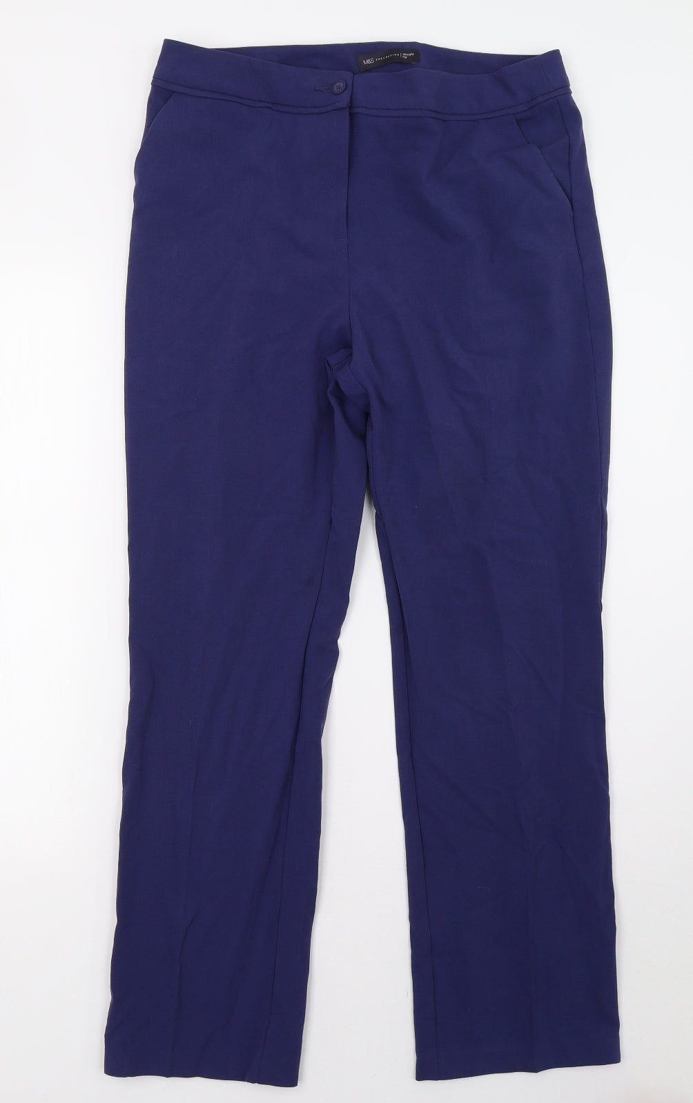 Marks and Spencer Womens Purple   Trousers  Size 12 L30 in