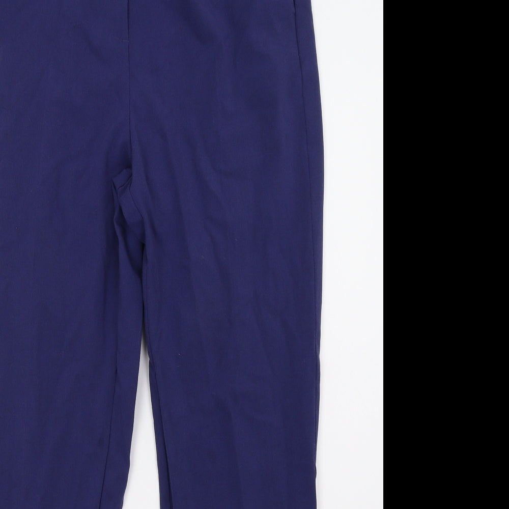 Marks and Spencer Womens Purple   Trousers  Size 12 L30 in