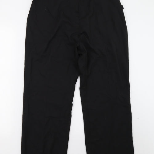 Preworn Womens Black   Trousers  Size 18 L30 in