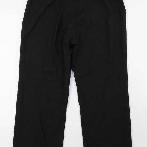 Preworn Womens Black   Trousers  Size 18 L30 in