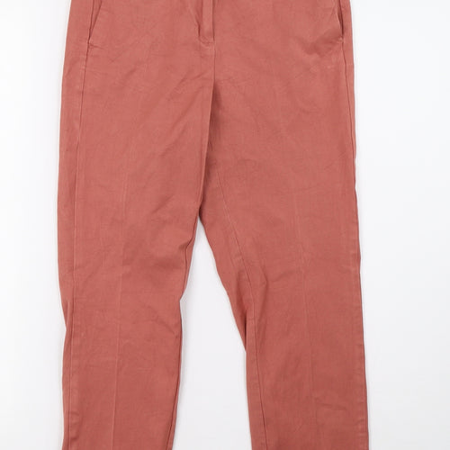 Marks and Spencer Womens Pink   Trousers  Size 8 L26 in