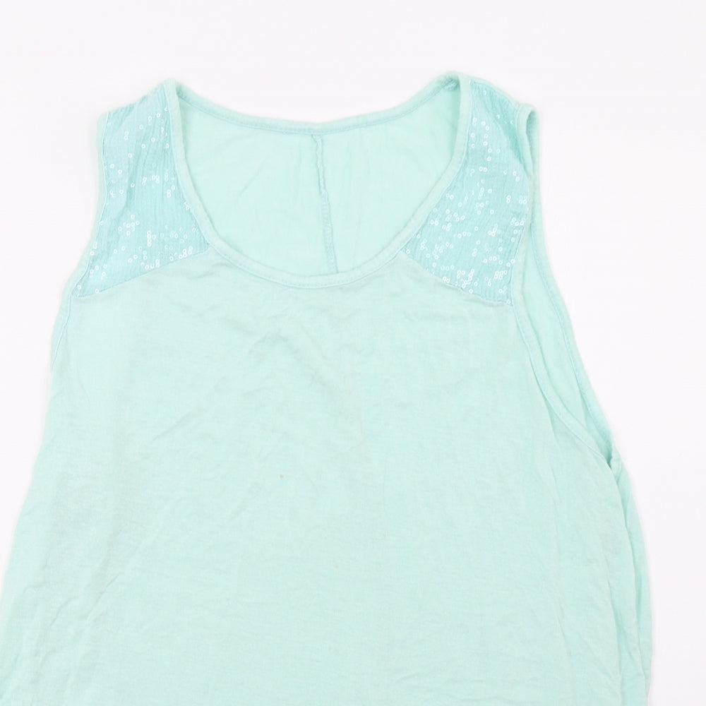 Preworn Womens Green   Basic T-Shirt Size S