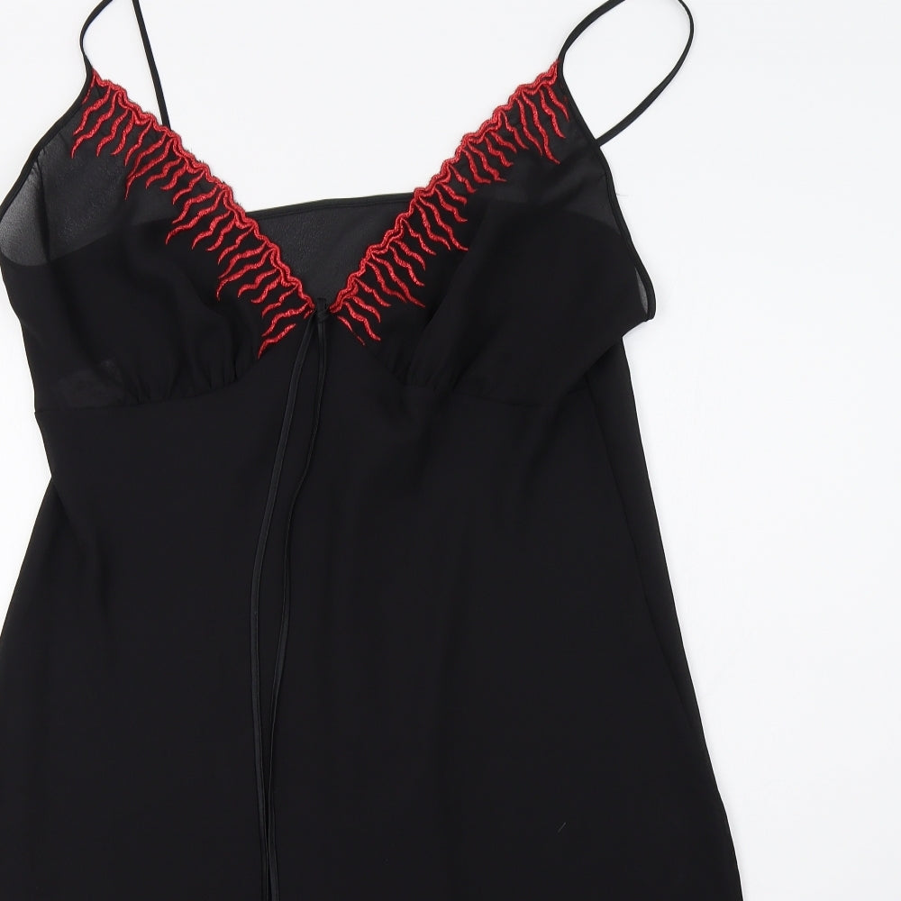 Ann Summers Womens Black  Mesh  Dress Size 18