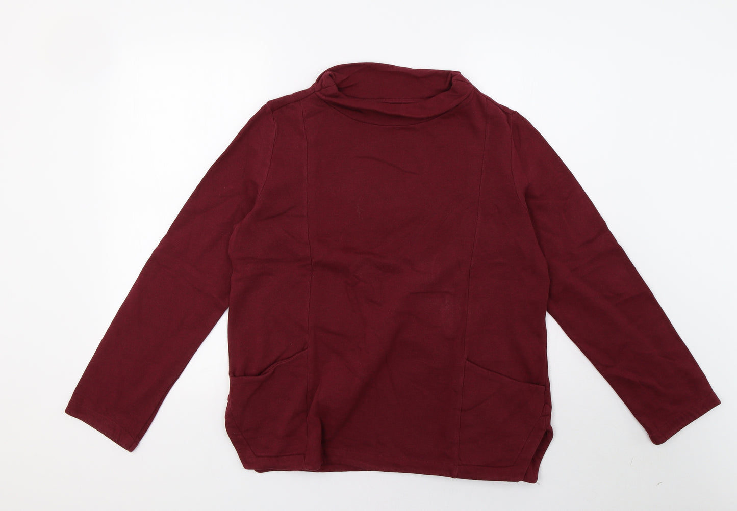 Seasalt Womens Red   Pullover Sweatshirt Size 10