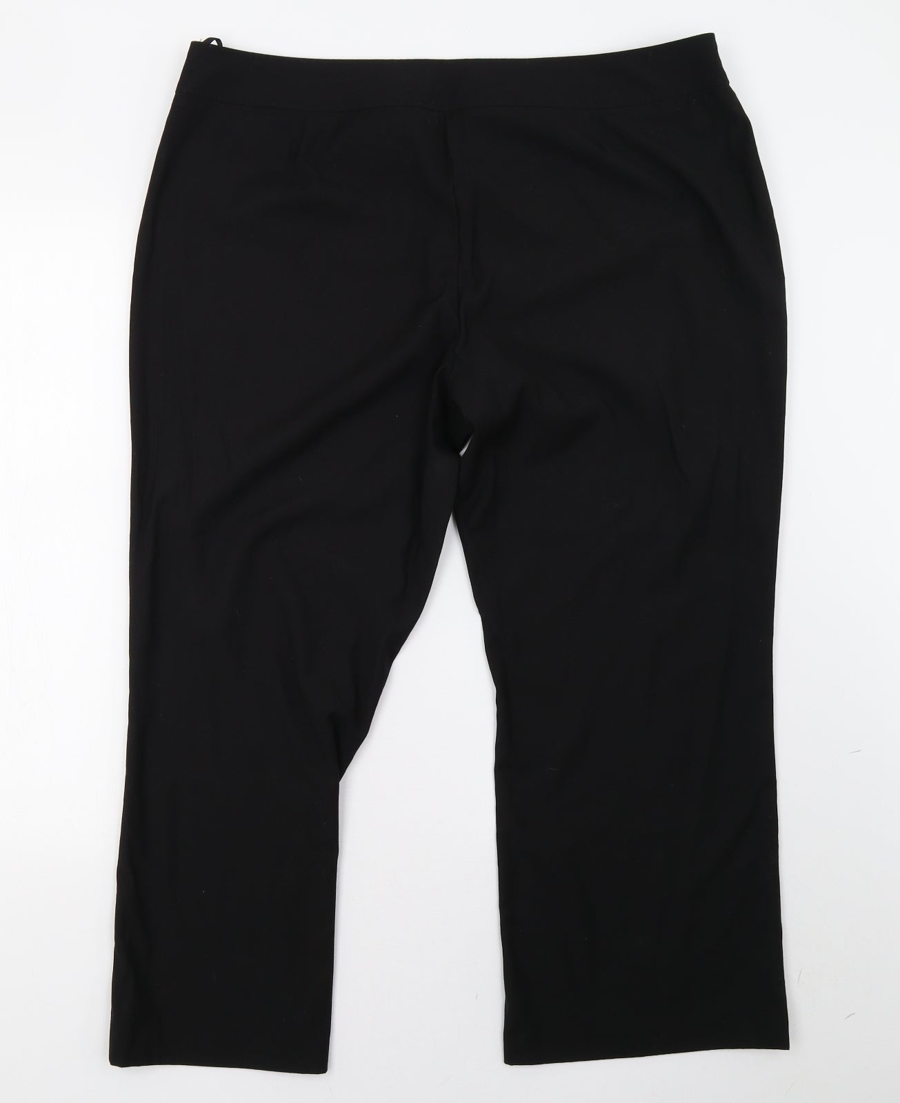 BHS Womens Black   Trousers  Size 18 L28 in
