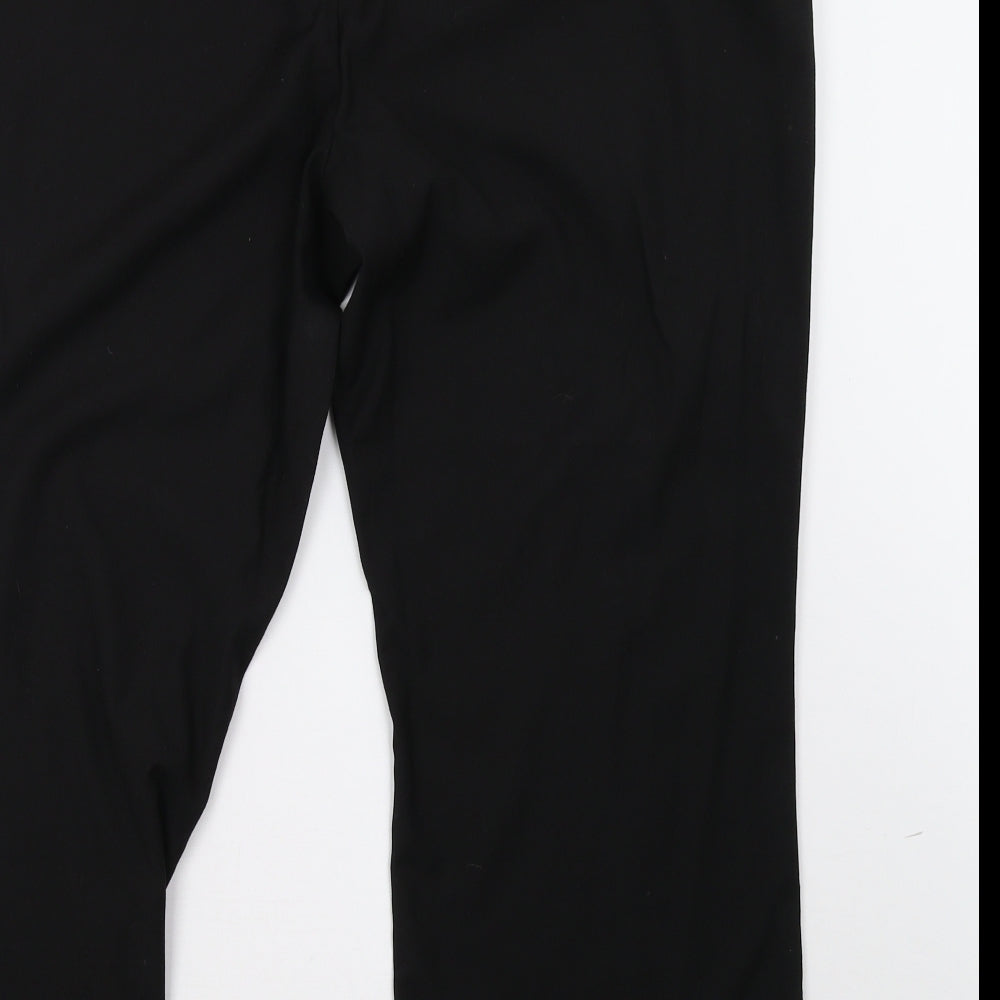 BHS Womens Black   Trousers  Size 18 L28 in