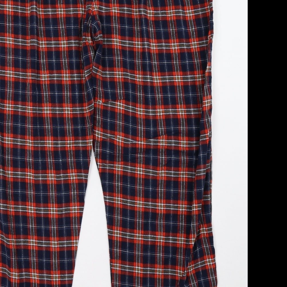 Primark Mens Red Check   Pyjama Pants Size 2XL