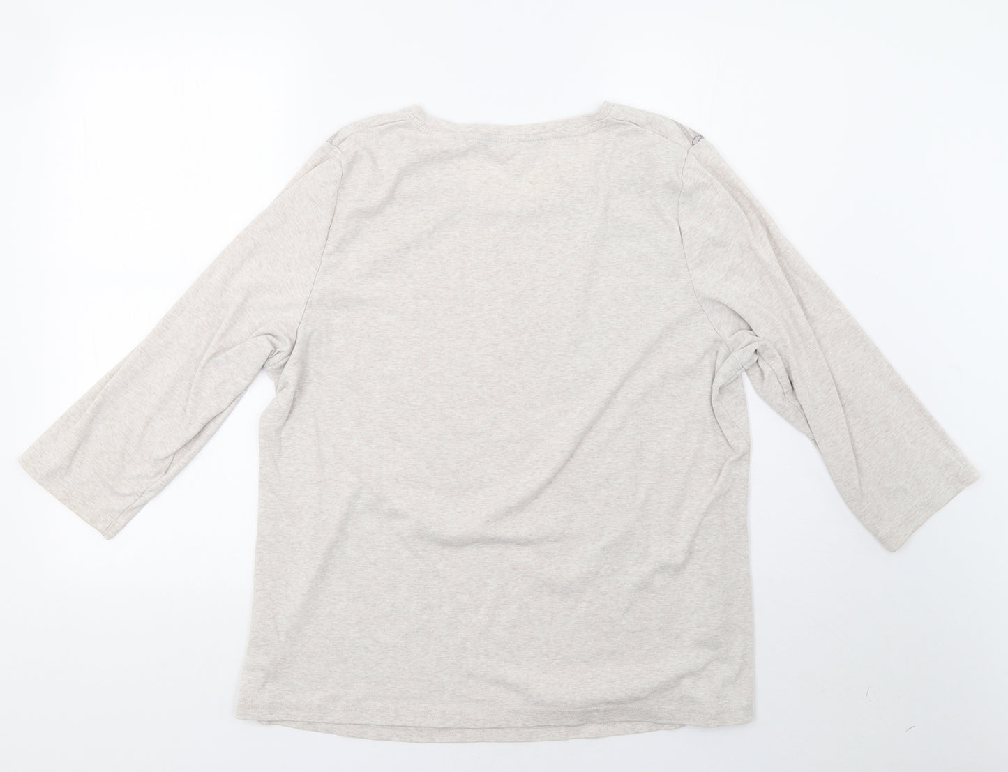 Bonmarché Womens Beige   Pullover Sweatshirt Size L