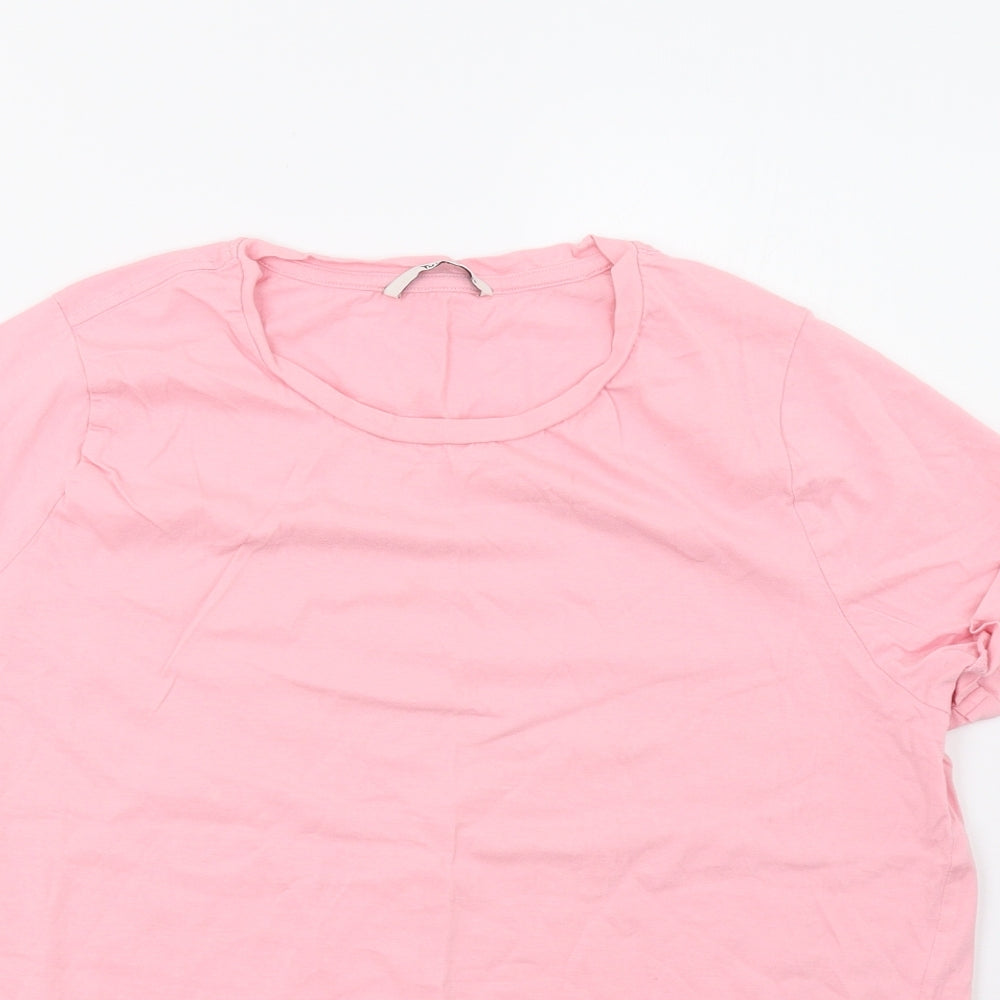 Sainsburys Womens Pink   Basic T-Shirt Size 20