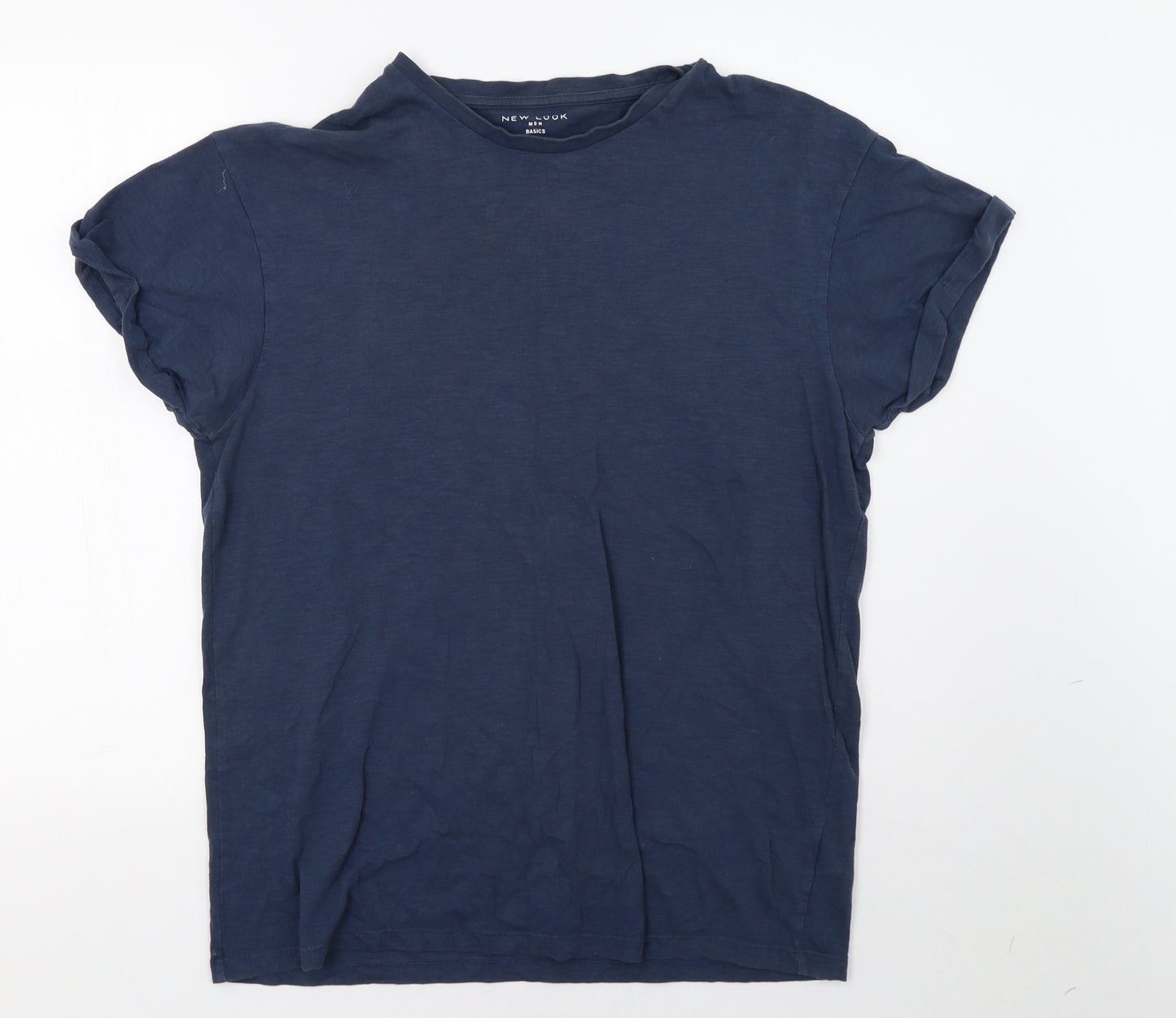 New Look Mens Blue    T-Shirt Size L