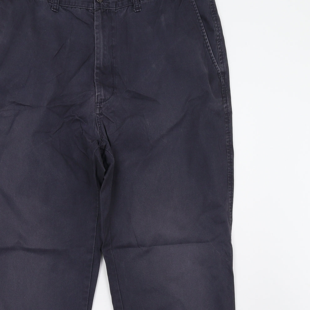 Marks and Spencer Mens Blue   Trousers  Size 40 L31 in