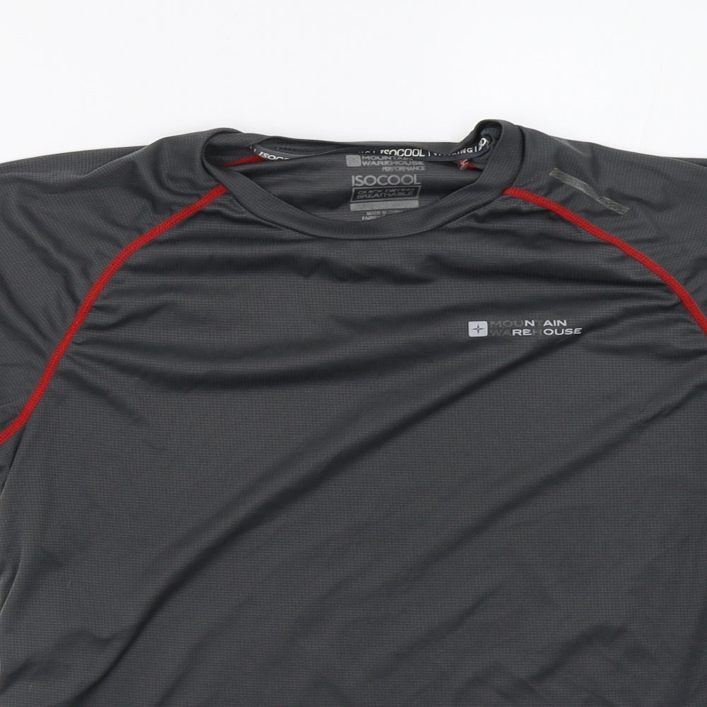 Mountain Warehouse Mens Grey   Basic T-Shirt Size M