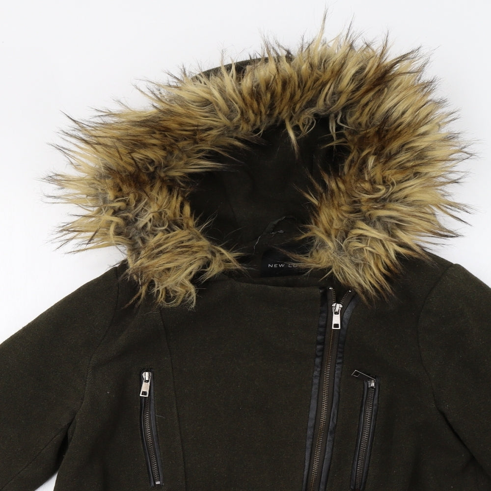 New Look Womens Green   Jacket Coat Size 12